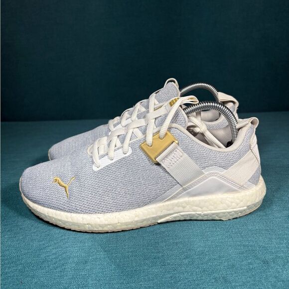Size 8.5 - Women’s PUMA Mega Nrgy gray shoes - Picture 1 of 9